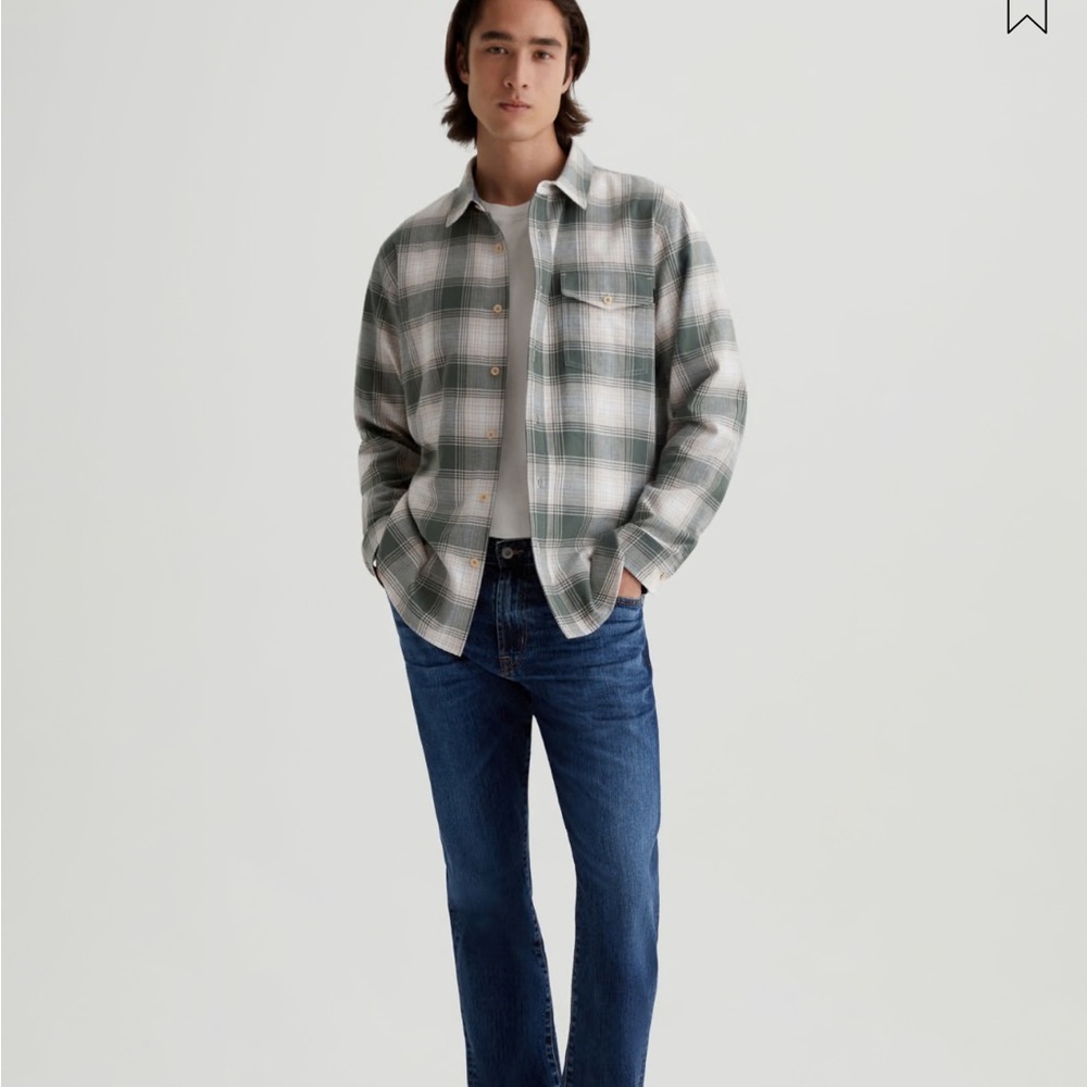 AG Adriano Goldschmied Everett Slim Straight Vapor Wash Jeans s36x34
